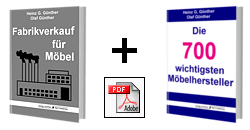 eBooks „Fabrikverkauf für Möbel“ und „Die 700 wichtigsten Möbelhersteller“